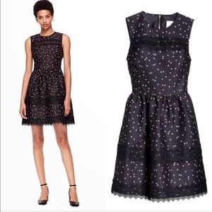 Kate Spade Mikado Fit & Flare Dress